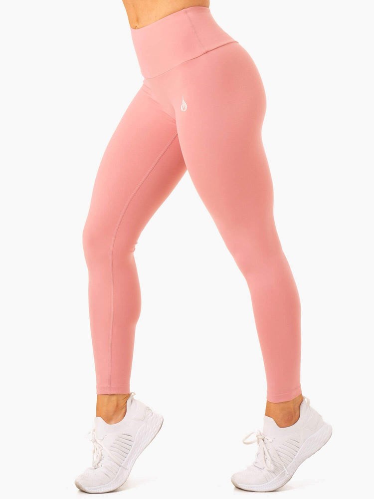 Ryderwear Vital High Waisted Scrunch Leggings Rosa | VDC-952381