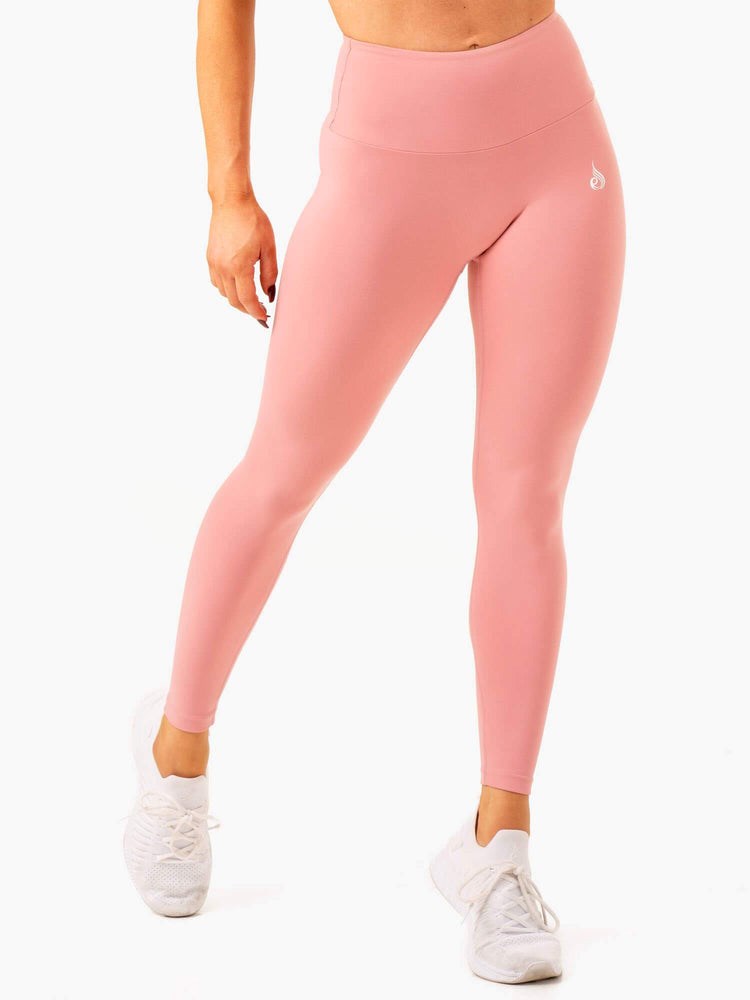 Ryderwear Vital High Waisted Scrunch Leggings Rosa | VDC-952381