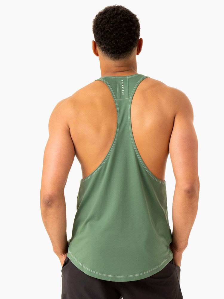 Ryderwear Vital Stringer T-Back Gröna | MZN-620957