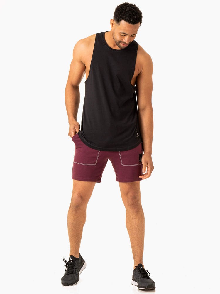 Ryderwear Vital Track Korta Plum | HYL-645302