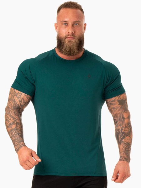 Ryderwear Action Mesh T-Shirt Emerald | XJR-378160