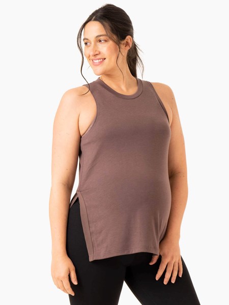 Ryderwear Active Bump Tank Choklad | PDS-840791