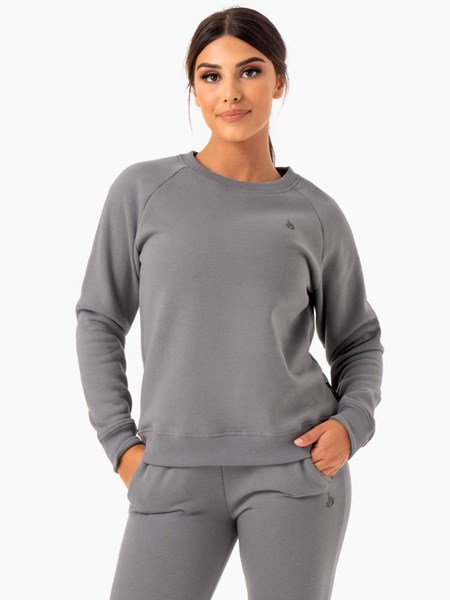 Ryderwear Adapt Boyfriend Tröja Grå | QTL-791463