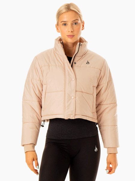 Ryderwear Apex Puffer Jacket Nude | FLH-589617