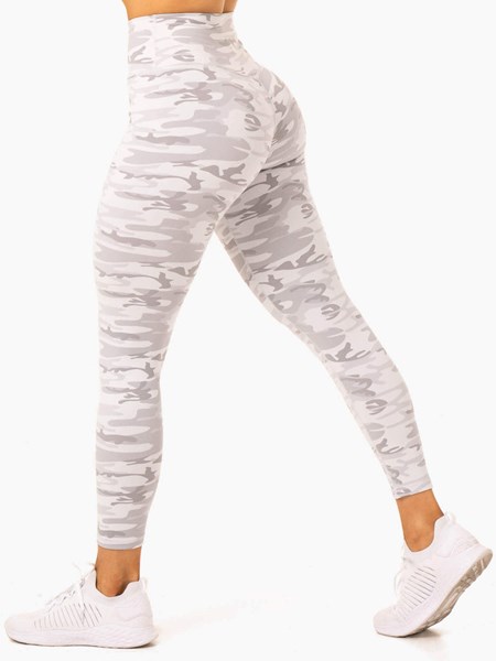 Ryderwear Base Full Length Legging Grå Camo | IUF-390148