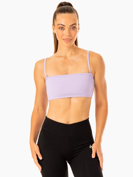 Ryderwear Convertible Bandeau Sports Bra Lavendel | GJE-879240