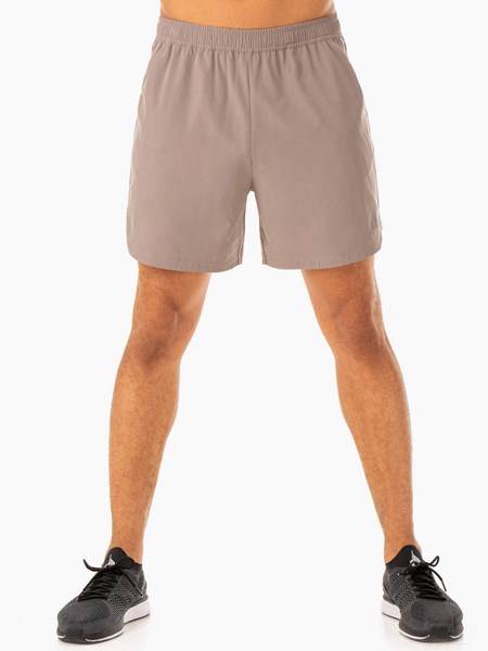 Ryderwear Division Tränings Shorts Taupe | YHV-761085