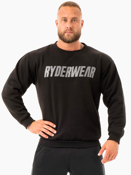 Ryderwear Ease Fleece Pullover Svarta | ZVG-340975