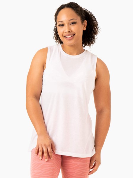 Ryderwear Emerge Tränings Tank Vita | KVE-135829