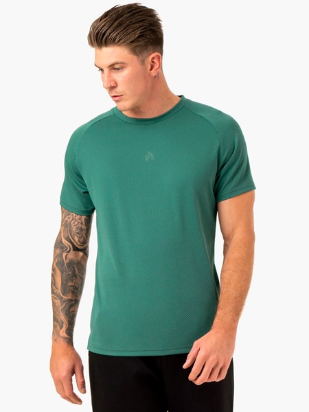 Ryderwear Enhance T-Shirt Gröna | OGR-023851