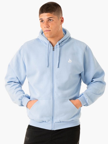 Ryderwear Essential Zip Up Jacket Blå | BMK-875941