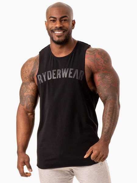 Ryderwear Force Baller Tank Svarta | CWY-872360