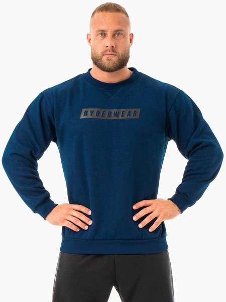 Ryderwear Force Pullover Marinblå | WTL-207486