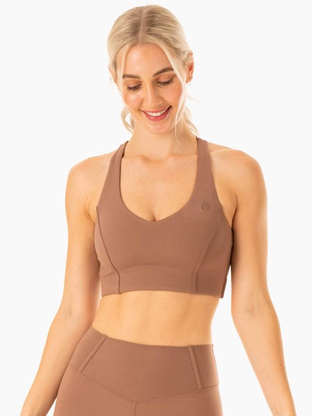 Ryderwear Form Sports Bra Mocha | SPX-178023