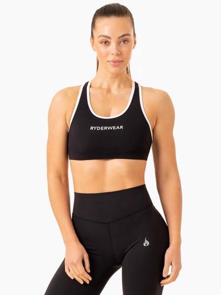 Ryderwear Frequency High Impact Sports Bra Svarta | XFI-150684