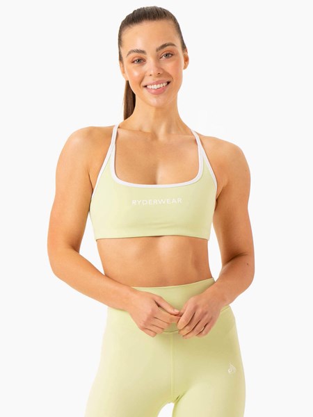 Ryderwear Frequency Sports Bra Mintgröna | EBA-574306