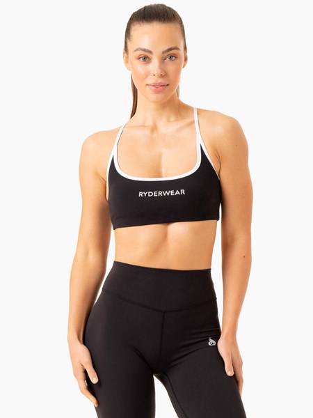 Ryderwear Frequency Sports Bra Svarta | KJQ-374268