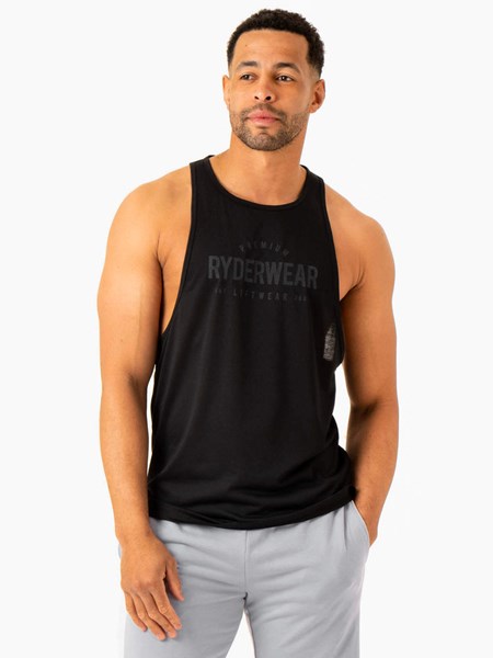 Ryderwear Heritage Baller Tank Svarta | LKV-318546