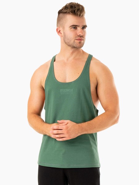 Ryderwear Limitless Stringer T-Back Gröna | PJG-394681