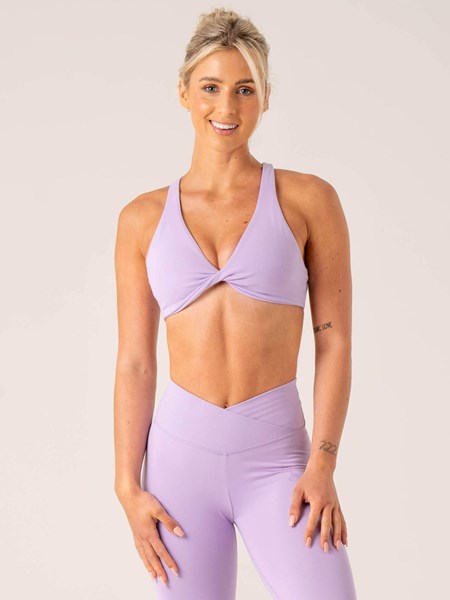 Ryderwear Momentum Twist Sports Bra Lavendel | DGJ-021534