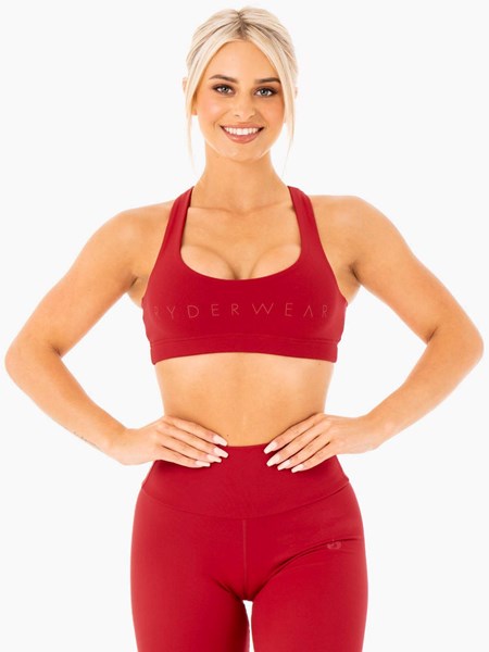 Ryderwear Motion Sports Bra Röda | XOJ-720495