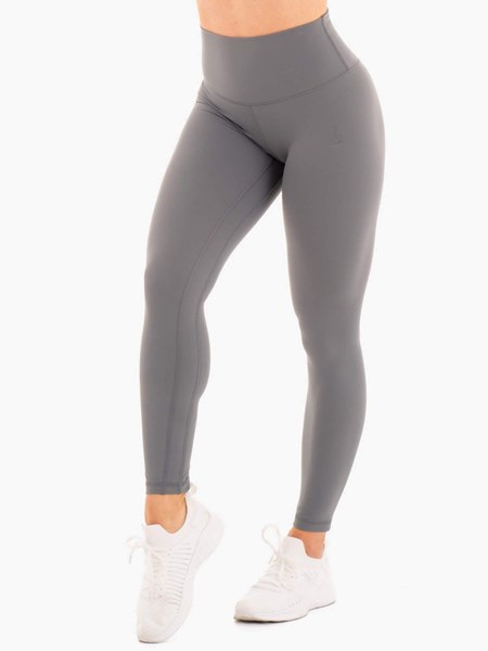 Ryderwear NKD High Waisted Leggings Charcoal | PCZ-802931