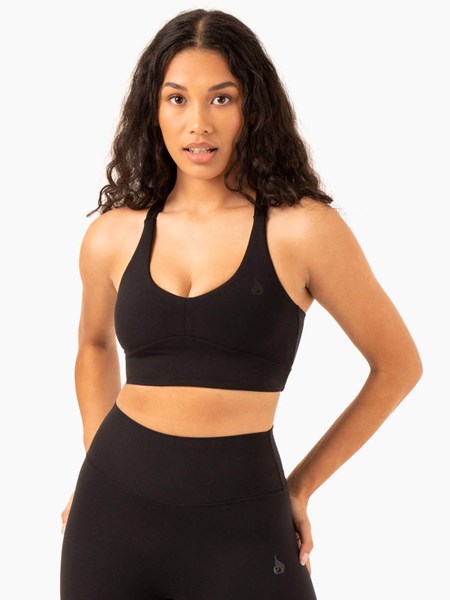 Ryderwear NKD Refine Sports Bra Svarta | TCA-580269