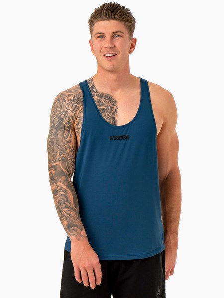 Ryderwear Optimal Mesh T-Back Blå | GIF-086429