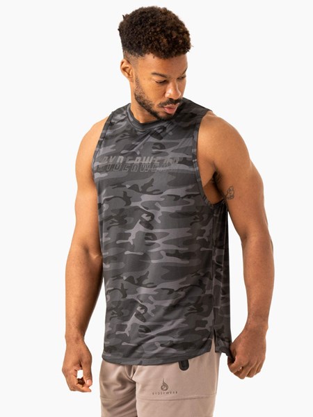 Ryderwear Overdrive Tank Svarta Camo | UIC-124987