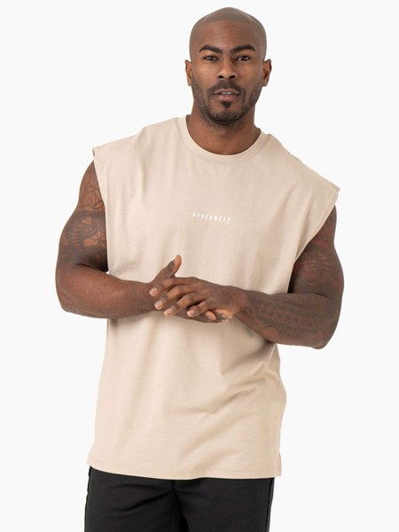 Ryderwear Pursuit Breda Cut Tank Sand | UFZ-168342