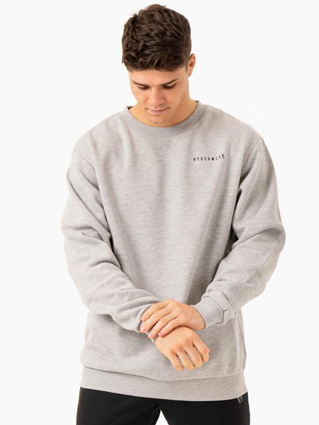 Ryderwear Pursuit Pullover Ljusgrå | WQA-420698