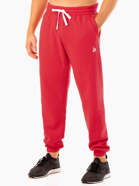 Ryderwear Recharge Relaxed Track Pant Röda | DVP-657910