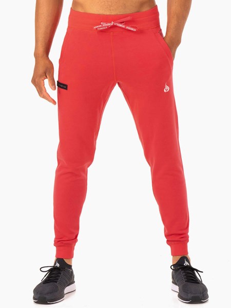 Ryderwear Recharge Tapered Track Pant Röda | IAJ-645170