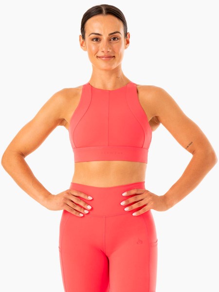 Ryderwear Reset High Impact Sports Bra Watermelon | DSF-428370