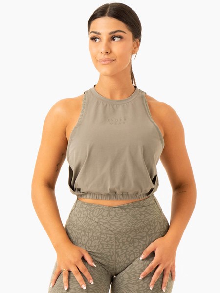 Ryderwear Rotation Tank Khaki | SBG-706354