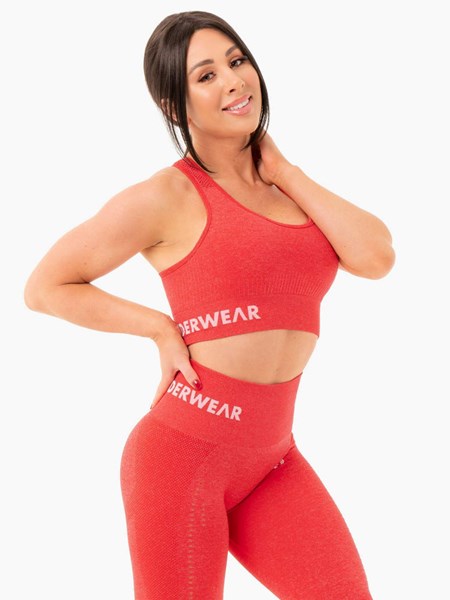 Ryderwear Seamless Staples Sports Bra Röda | WSO-630718