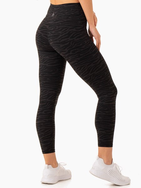 Ryderwear Transform High Waisted Leggings Svarta | WAP-864192