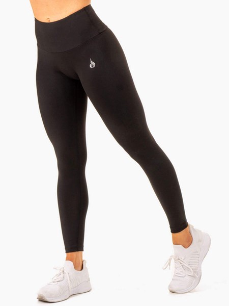 Ryderwear Vital High Waisted Scrunch Leggings Svarta | PXV-934510